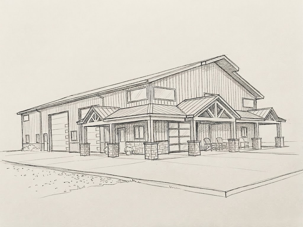 Architectural sketch