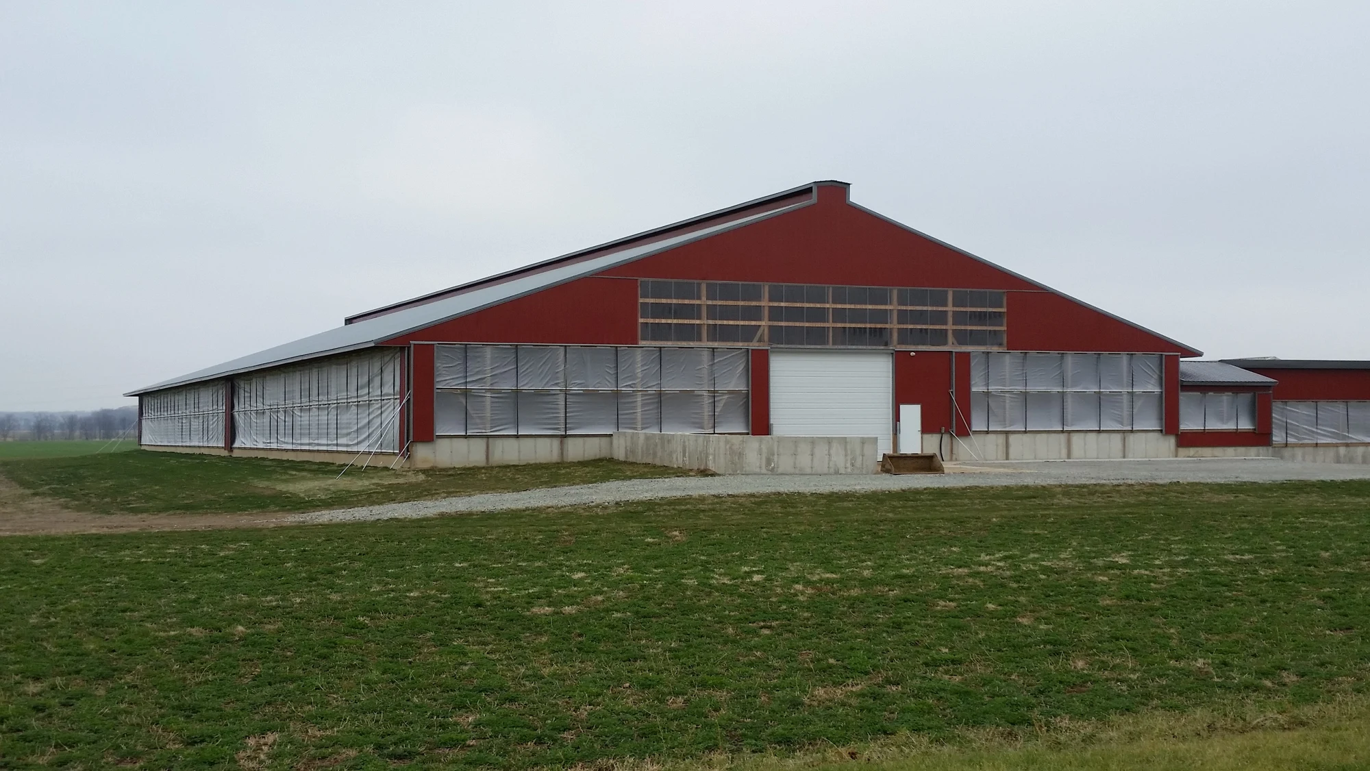 Red dairy barn — project photograph